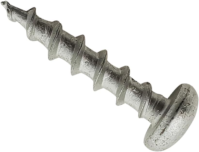 TechFast Single Thread Window Screws Pan | 4.3 x 25mm | Elementech | Box 1000