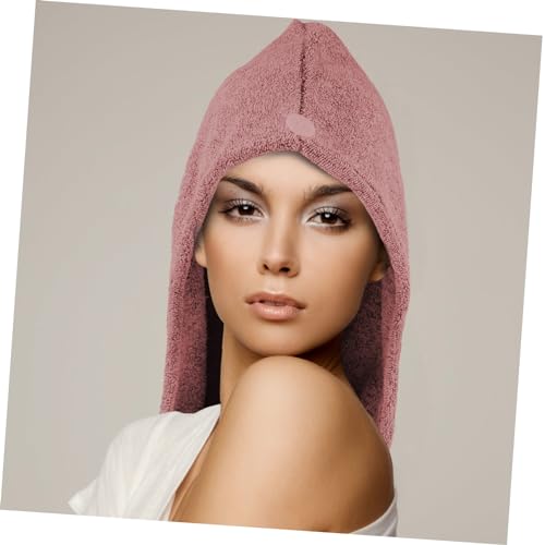 FOMIYES Touca De Cabelo Seca 2 Peças Toalha De Cabelo Envoltório Secador De Cabelo Chapéu De Secagem