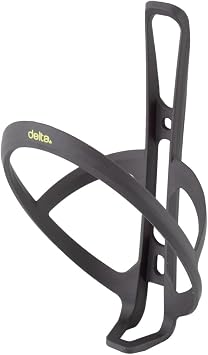 Bike Water Bottle Holder for Road Bicycle by Delta Cycle - Ultra Lightweight Bottle Cage Holder Mount 16 Grams - Carbon Fiber & Nylon Water Bottle Holder