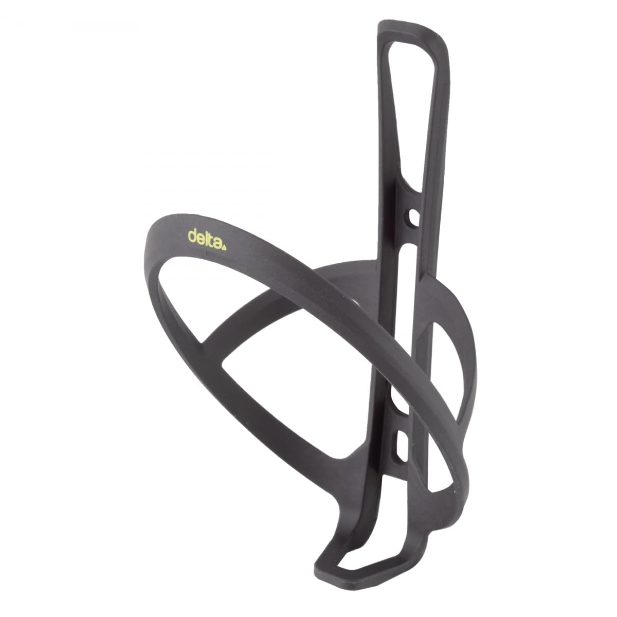 Bike Water Bottle Holder for Road Bicycle by Delta Cycle - Ultra Lightweight Bottle Cage Holder Mount 16 Grams - Carbon Fiber & Nylon Water Bottle Holder