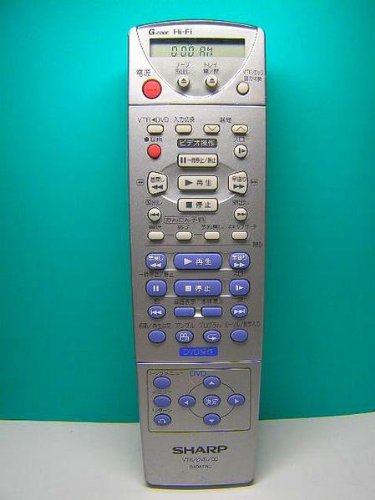 シャープ ビデオ・DVD・CDリモコン GA047WJ khxv5rg Amazon.co.jp: シャープ ビデオ・DVD・CDリモコン GA047WJ