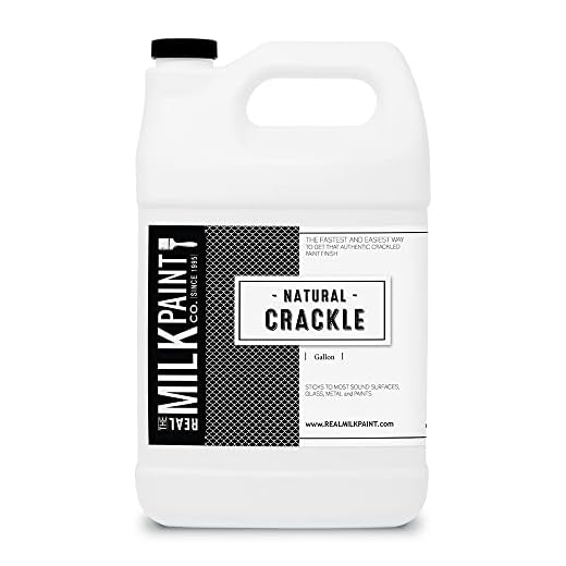 Real Milk Paint Crackle Finish 1 Gallon