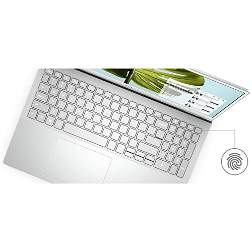 Image of Dell Inspiron 15 5505 15.6 inch FHD Thin and Light Laptop, AMD Ryzen 5 4500U 6-Core Processor, 8GB Memory, 256GB SSD, Backlit Keyboard, HDMI, Finger Print, WiFi 6, Webcam, Windows 10, Platinum Silver