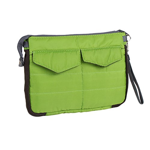 DELEY Almohadilla Kit De Viaje Producto Digital Proteger Bolso Del Almacenaje Para Ipad Verde