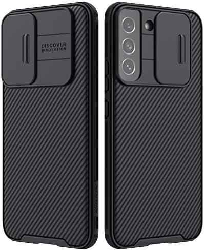 Nillkin CamShield Pro Case for Galaxy S22 Ultra 5G, [Camera Protection] with Slide Camera Cover, Slim Stylish Protective Case for Samsung Galaxy S22 Ultra 6.8" Black