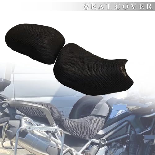 Housse coussin selle Tiger 1200 finition premium maille aérée moto Explorer - 4