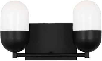 Scott Living DJV1092MBK Foster Medium Vanity Midnight Black