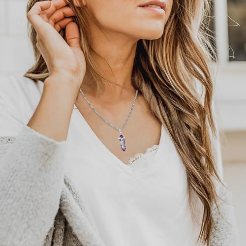 Black Obsidian Santa Muerte Necklace 925 Sterling Silver Grim Reaper Pendant Healing Crystal Point Skull Holy Death Necklace Amulet Protection Jewelry for Men Women3