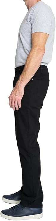 FULL BLUE 5 Pocket Stretch Twill Pants, Regular Fit, Straight Legs