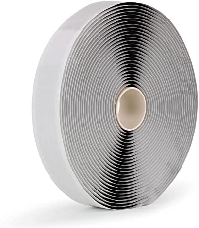 LLPT Butyl Tape 1 Inch x 33 Feet Black 1 Pack Leak Proof Waterproof Seal