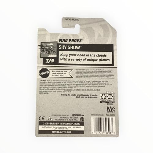 Hot Wheels Mad Propz Sky Show 1:64 miniatura 2