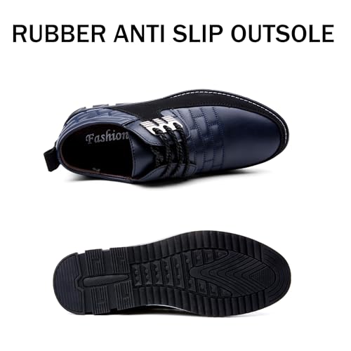 Men Casual Shoes Fashion Business Luxury Dress Shoes Office Oxford Flats Sneakers for Male Driving Office Walking Business Shoes3