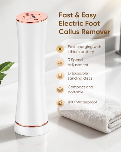 Imcamity Electric Foot Callus Remover Rechargeable Foot File for Dead Skin — view 3