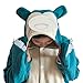 Produktbild LorranTree Relaxo Kostüm Jumpsuit Tier Snorlax Onesie Relax Kostuem Damen Herren Pyjama Fasching Halloween Schlafanzug Cosplay Erwachsene Karneval Einteiler Blue01 S
