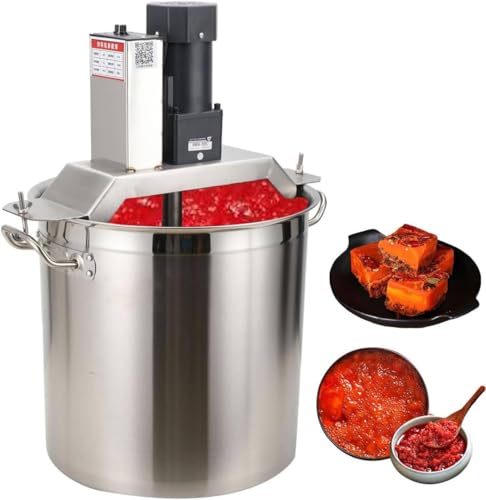 Batidora automática de 40 l, licuadora Comercial con raspador de 4 filos para ollas Calientes y guisos.