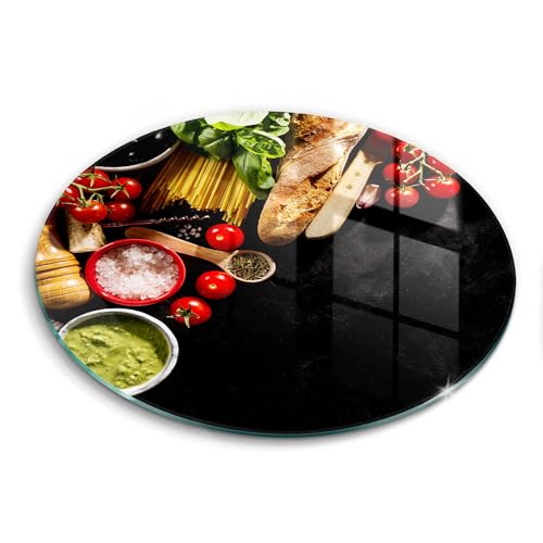 Plaque de protection induction 40cm contre les rayures Wallfluent épices