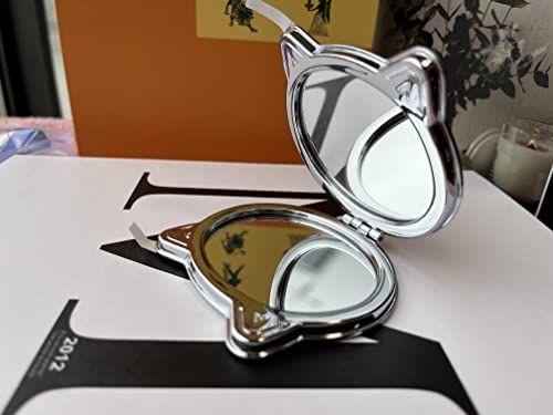 Reabhpy Compact Mirror Diy Diamond Painting Small Pocket 1X/2X Makeup Mirror Portable For Purses And Travel For Kids Women Girls (Dog) #TOP5