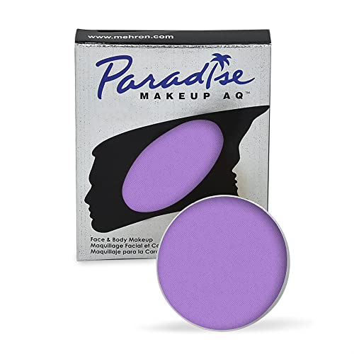 Image of Mehron Makeup Paradise Makeup AQ Refill Size | Stage & Screen Performance, Face & Body Painting, Beauty, Cosplay, and Halloween | Water Activated Face Paint, Body Paint .25 oz (7 ml) (PURPLE)
