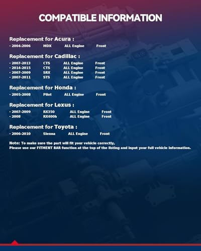 Image of KAX AC Blower Motor for Toyota Sienna 2006-2010,Honda Pilot 2005-2008, Lexus RX350 2007-2009, RX400h 2008,Cadillac CTS 2007-2015, SRX 2007-2009,STS 2007-2011, Acura MDX 2004-2006,Replace# 700228