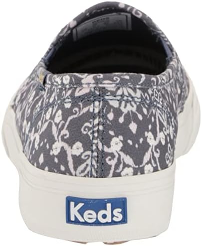 Keds Women's Core Double Decker Mosaic Canvas Sneaker, Blue, 8 | Image 2