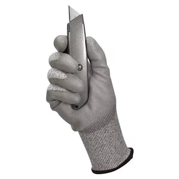 MOLLIFII Cut Resist Gloves, XL, Gray/Salt Pepper, PR, Mfr: 13826-A