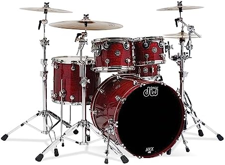 Drum Workshop Performance Series 4-Piece Lacquer Drum Shell Pack (Cherry Stain)