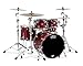 Drum Workshop Performance Series 4-Piece Lacquer Drum Shell Pack (Cherry Stain)