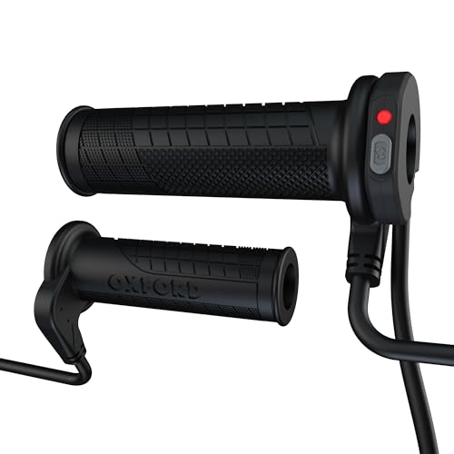 Empuñaduras calefactables de moto Oxford HotGrips para rutas de invierno y viajes con frío 2
