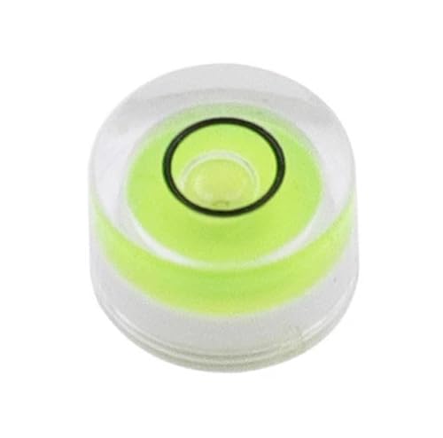 Bulle mini niveau pour tournedisques 9,8 x 6 mm précision mesure couleur fluo têtes