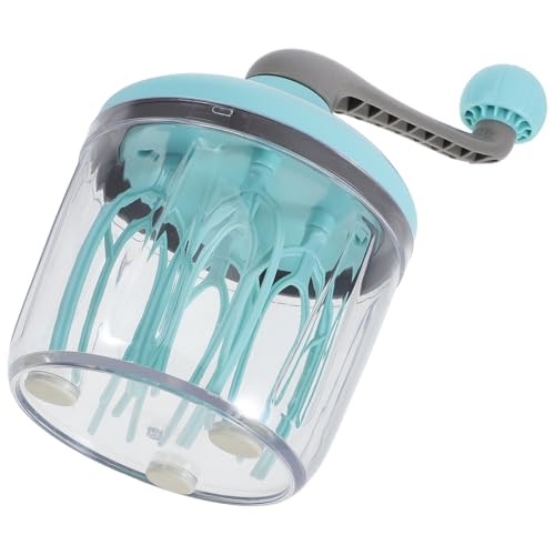 PRETYZOOM Manual Hand Whisk Egg Beaters for Baking Egg White and Yolk Mixer Hand Push Stirrer
