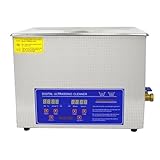 Applicazione versatile per articoli domestici e professionaliGoditi una pulizia e sterilizzazione di livello professionale a casa o in spazi commerciali: elimina rapidamente ruggine, ossidazione, residui di carbone cotti e macchie da gioielli, posate, giocattoli per bambini, bicchieri, apparecchi ortodontici, piccoli componenti e altro con facilità.