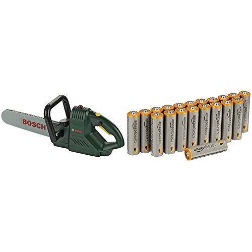 Tronçonneuse électronique Bosch Klein 8430 et piles alcalines AA Amazon Basics 1.5V 2875mAh