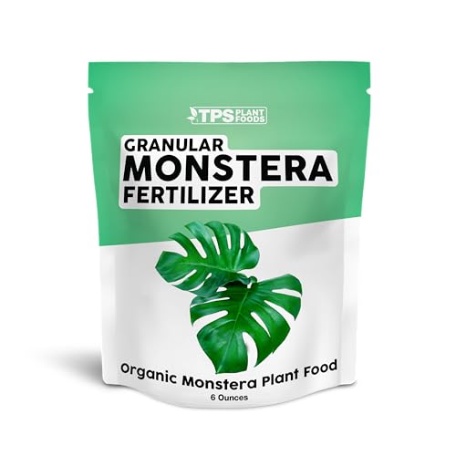 Organic Monstera Plant Food, Slow Release Dry Granular Fertilizer for Monstera and Philodendron, Tropical Plant Food (6 Ounces) Organic Monstera Plant Food, Slow Release Dry Granular Fertilizer for Monstera and Philodendron, Tropical Plant Food (6 Ounces)