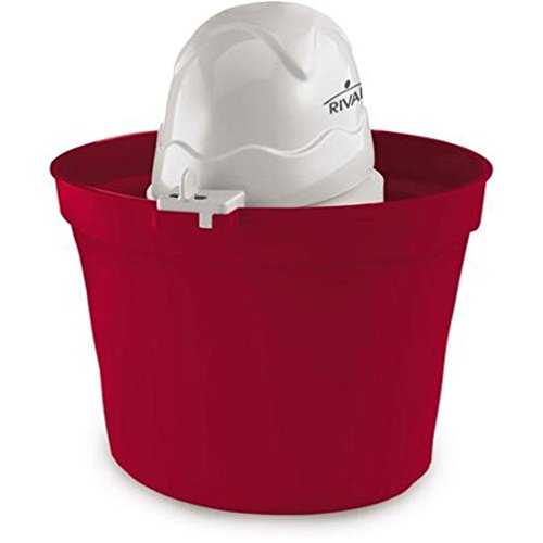 Rival Frozen Delight 2-Quart Ice Cream Maker (Red)