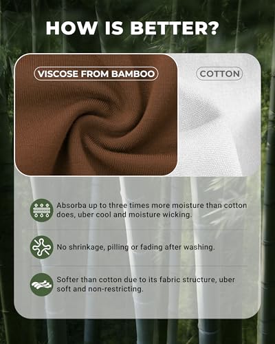 Image of BAMBOO COOL Womens Underwear Bikini Underpants Hipster Ladies Panties Soft Stretch Breathable Panties for Women, 5-Pack