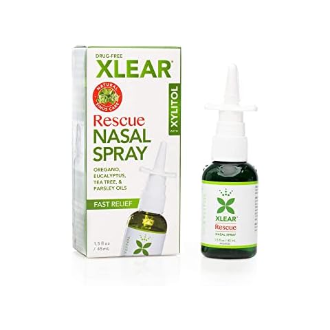 Xlear Rescue Nasal Spray with Xylitol, Oregano and Tea Tree (Pack of 2) Cover