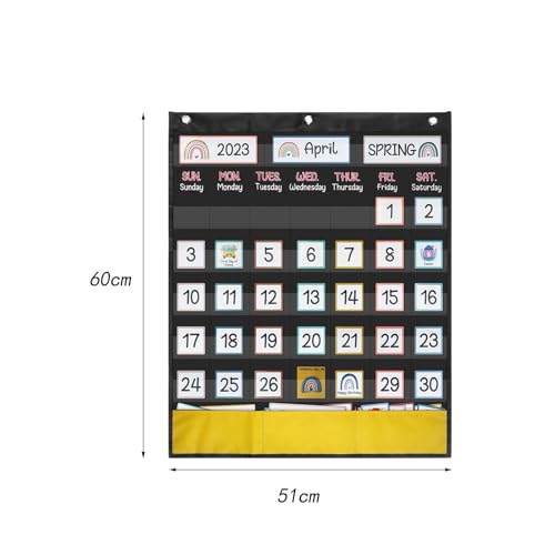 Calendrier de poche avec tableau mensuel indispensable et compact - 3