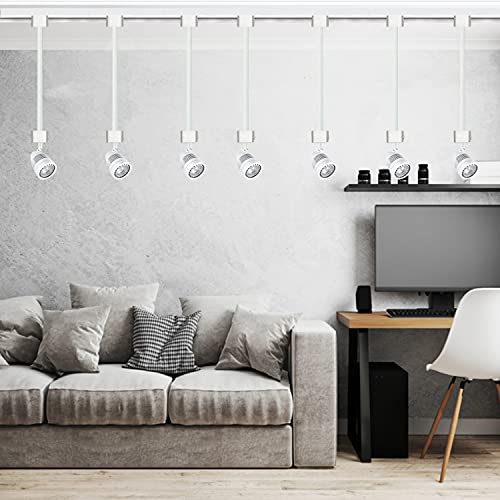 Ohlectric Track Light Extension - Lowers Track Head Extension Rod For Light Fixture - Extension Rod Used For H Track Only - Light Wand Extensions, White, 18 Inches, Pack Of 2 - Ol-47778 #TOP3