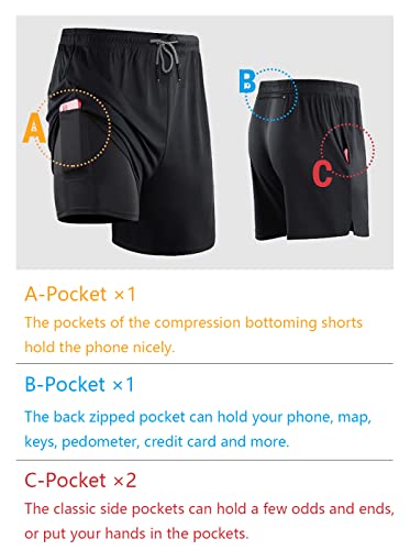 HOPLYNN-Mens-Running-Shorts-Gym-Workout-Athletic-Training-Compression-Underwear-Liner-with-Zipper-Pocket