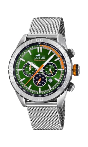 Lotus pour Homme. Analogique Quartz Montre avec Bracelet en Acier Inoxydable 18679/E