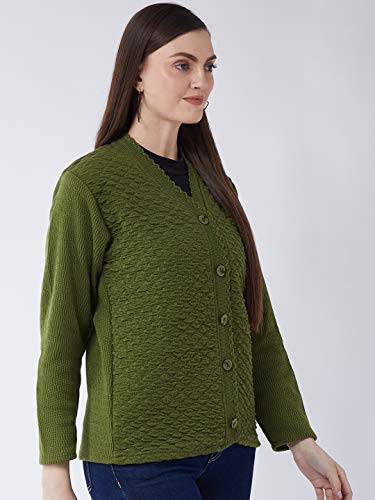 Image of Pivl V Neck Casual Women Sweater /Cardigan for Winter