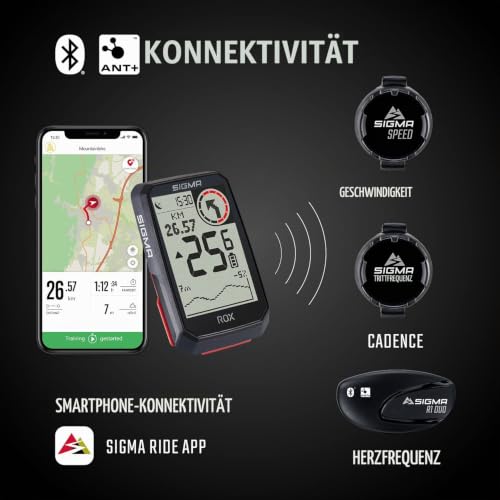 Sigma Rox 4.0 Fahrradcomputer Weiß Einheitsgröße