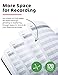 Molekaus Accounting Ledger Book Check Registers for Personal Checkbook Register for Personal or Business, Large Size Hardcover Registers Log to Track Payments, Deposits & Finances Transaction Brown
