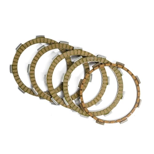 Disco de embrague de fricción para CRF230L, NXR125 y XR230, kit de 5 unidades duraderas