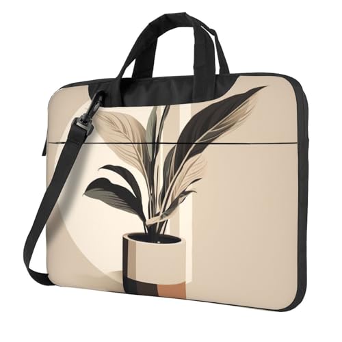 Bolsa simple para portátil estilo bandolera para viaje miniatura 1