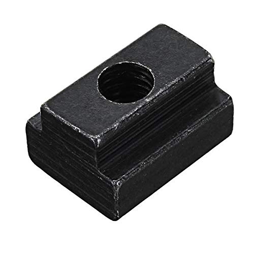 Generic 10pcs M6 T Slot Nuts Set Black Oxide Finish TSlots Nut