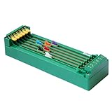 卓上でゲームセンターにある競馬ゲームのような着順予想が楽しめる 1レースにつき約30秒の短期決戦！ 6体の馬の中から、一体どの馬が1着となるのか！？ 子供から大人、おじいちゃん・おばあちゃんまで！みんなで1着を予想しよう 本体サイズ：25.2×8.2×6.3cm　282g　／　馬サイズ：2.2×1.5×0.6cm　2g（騎手含む） 単三電池2本必要（別売り）