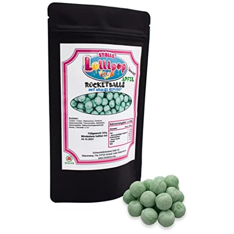 Brausekugeln Apfel - Leckere Bonbons Cover