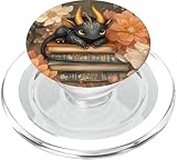 Cute Cottagecore Dragons with Books Designs