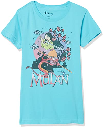 T-shirt fille Mulan Disney Princesses idéal pour l'école et les sorties de votre enfant